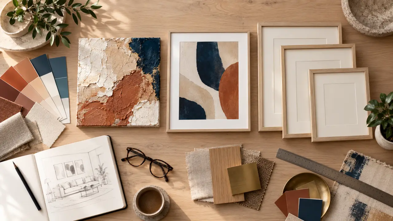 Tableau contemporain : original, reproduction et format, les choix qui transforment un intérieur