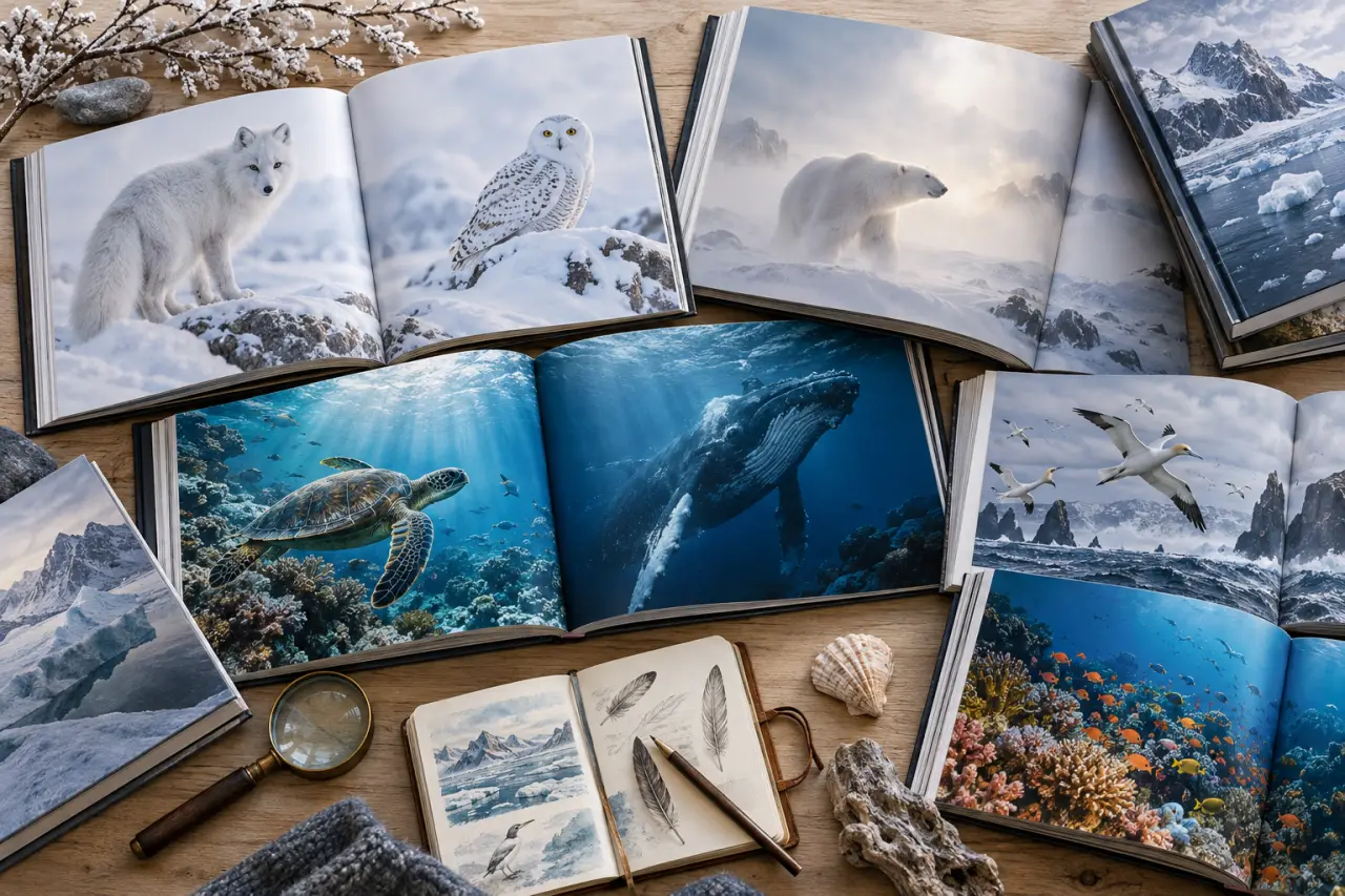 Quel photographe animalier connu découvrir ? De la neige de Munier aux océans de Skerry